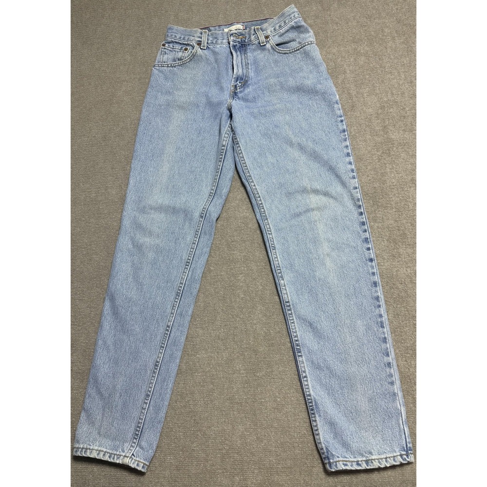 Levis 550 Jeans Womens 8L Blue Relaxed Tapered Fit Denim 100% Cotton‎ Pants